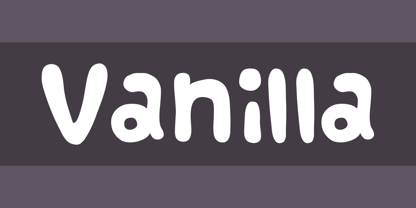 Font Vanilla